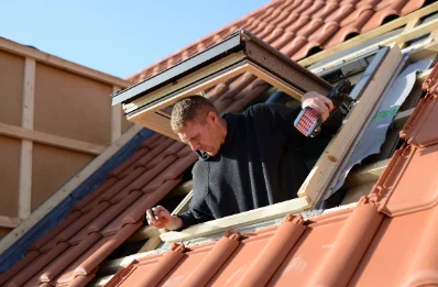 Pose de fenêtres de toit Velux à Ergersheim